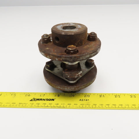 3/4" x 1-3/8" Shaft Flexible Shim Pack Disc Coupling