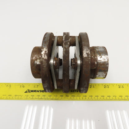 3/4" x 1-3/8" Shaft Flexible Shim Pack Disc Coupling