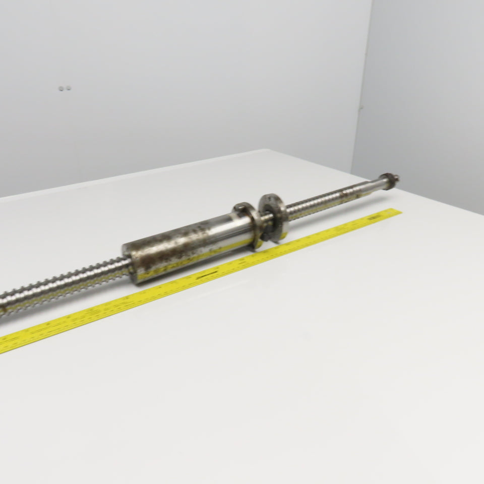 1-1/4" Single Start Ball Screw 36" Screw Length 44-1/2" OAL W/ Ball Nut
