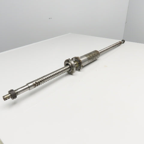 1-1/4" Single Start Ball Screw 36" Screw Length 44-1/2" OAL W/ Ball Nut