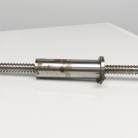 1-1/4" Single Start Ball Screw 32" Screw Length 42-1/2" OAL W/ Ball Nut