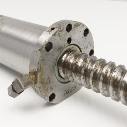 1-1/4" Single Start Ball Screw 32" Screw Length 42-1/2" OAL W/ Ball Nut