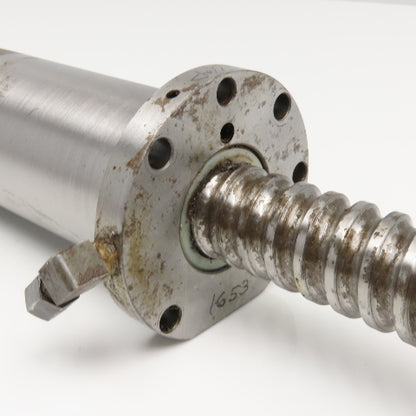 1-1/4" Single Start Ball Screw 32" Screw Length 42-1/2" OAL W/ Ball Nut
