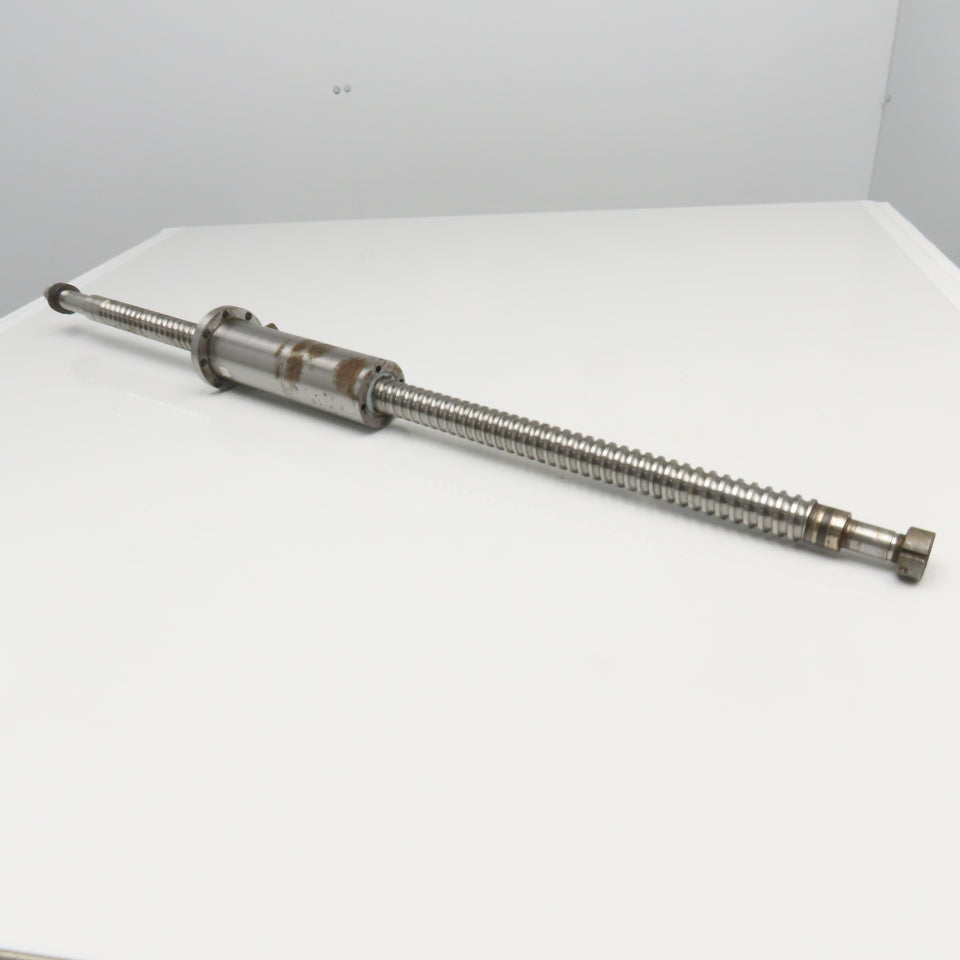 1-1/4" Single Start Ball Screw 32" Screw Length 42-1/2" OAL W/ Ball Nut
