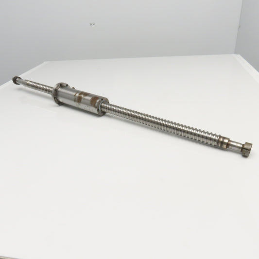 1-1/4" Single Start Ball Screw 32" Screw Length 42-1/2" OAL W/ Ball Nut