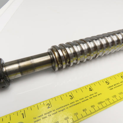1-1/4" Single Start Ball Screw 38-1/2" Screw Length 47" OAL W/ Ball Nut
