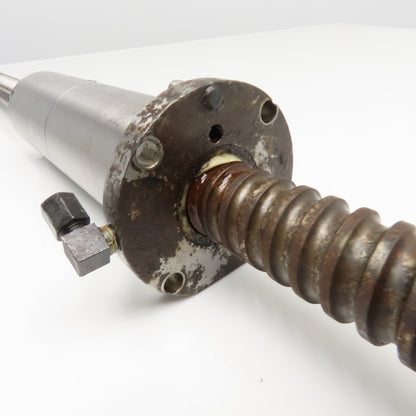 1-1/4" Single Start Ball Screw 38-1/2" Screw Length 47" OAL W/ Ball Nut