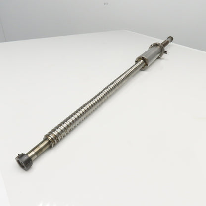 1-1/4" Single Start Ball Screw 38-1/2" Screw Length 47" OAL W/ Ball Nut