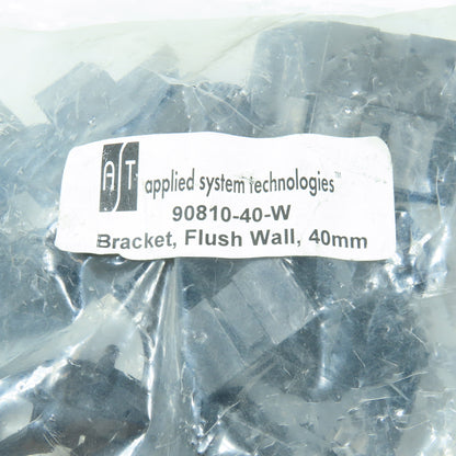 AST Aignep 90810-40-W 40mm Flush Wall Bracket Snap-N-Strap Clamp Lot of 20