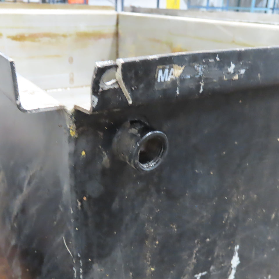 48" x 28" x 12" Deep Open Top Liquid Holding Tank Koolant Kooler Chiller 70 USG