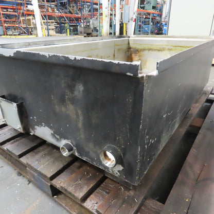 48" x 28" x 12" Deep Open Top Liquid Holding Tank Koolant Kooler Chiller 70 USG