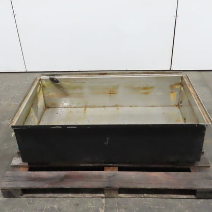 48" x 28" x 12" Deep Open Top Liquid Holding Tank Koolant Kooler Chiller 70 USG