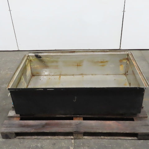 48" x 28" x 12" Deep Open Top Liquid Holding Tank Koolant Kooler Chiller 70 USG