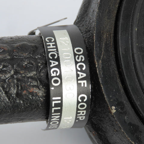 Oscaf 121001030 3" Manual Butterfly Valve