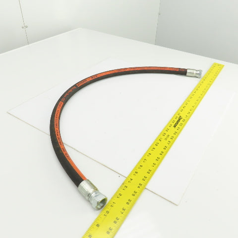 Aeroquip FC639-12 3/4"(-12) Hydraulic Hose Assy 1-1/16"-12 Invert Flare 45" L