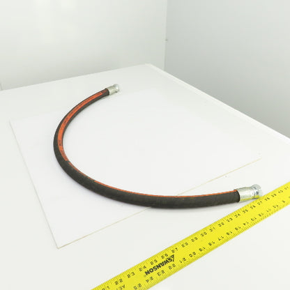 Aeroquip FC639-12 3/4"(-12) Hydraulic Hose Assy 1-1/16"-12 Invert Flare 45" L