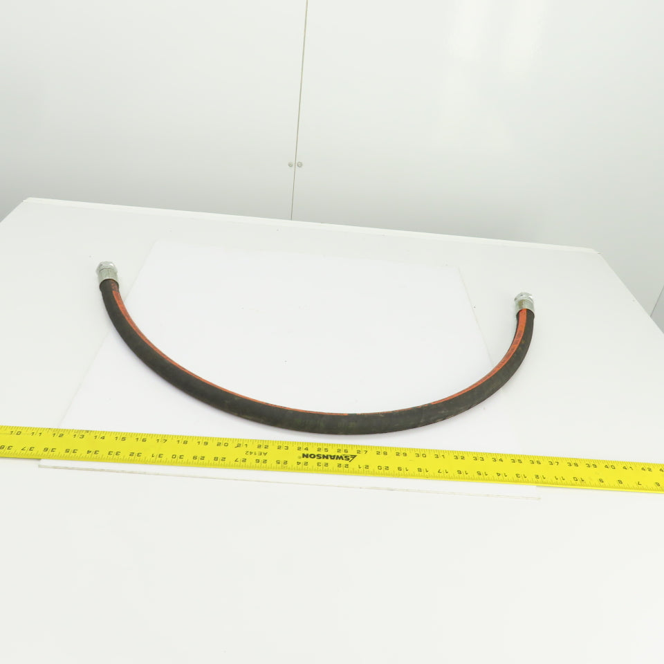 Aeroquip FC639-12 3/4"(-12) Hydraulic Hose Assy 1-1/16"-12 Invert Flare 45" L