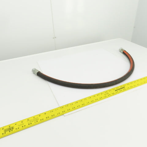 Aeroquip FC639-12 3/4"(-12) Hydraulic Hose Assy 1-1/16"-12 Invert Flare 45" L