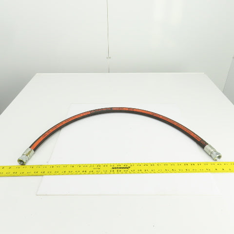 Aeroquip FC639-12 3/4"(-12) Hydraulic Hose Assy 1-1/16"-12 Invert Flare 45" L
