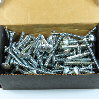 Brighton Best 3/8"-16 x 3-1/2" Zinc Coated Carriage Bolt Full Thread Lot/100
