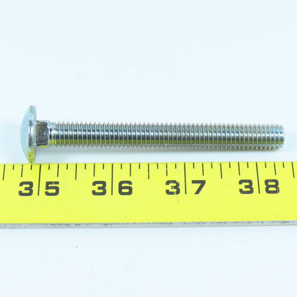 Brighton Best 3/8"-16 x 3-1/2" Zinc Coated Carriage Bolt Full Thread Lot/100