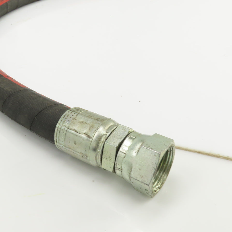 Aeroquip GH793-12 3/4"(-12) Hydraulic Hose Assy 1-1/16"-12 JIC Flare 41-5/8" L