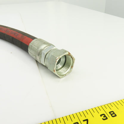 Aeroquip GH793-12 3/4"(-12) Hydraulic Hose Assy 1-1/16"-12 JIC Flare 41-5/8" L