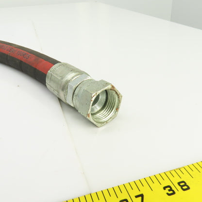 Aeroquip GH793-12 3/4"(-12) Hydraulic Hose Assy 1-1/16"-12 JIC Flare 41-5/8" L