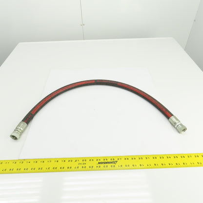 Aeroquip GH793-12 3/4"(-12) Hydraulic Hose Assy 1-1/16"-12 JIC Flare 41-5/8" L