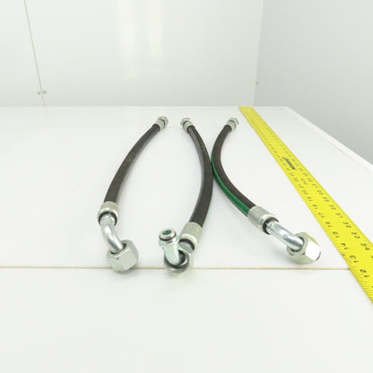 MatchMate GH781-8 1/2"(-08) Hydraulic Hose Assy 3/4-18 O-Ring Boss 24" OAL Lot/3