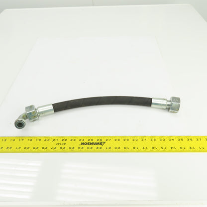 Hansa-Flex HD120 3/4" (-12) Hydraulic Hose Assy 1-1/16"-12 O-Ring Boss 20" OAL