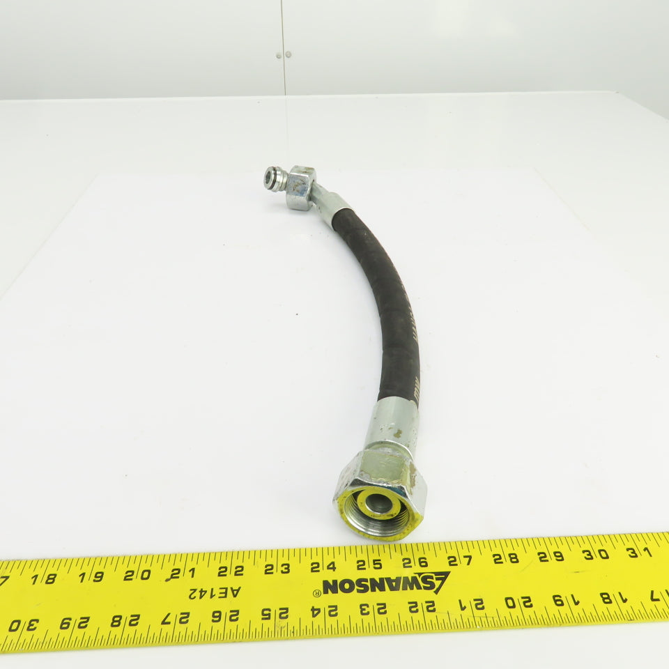 Hansa-Flex HD120 3/4" (-12) Hydraulic Hose Assy 1-1/16"-12 O-Ring Boss 20" OAL
