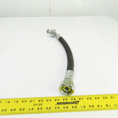 Hansa-Flex HD120 3/4" (-12) Hydraulic Hose Assy 1-1/16"-12 O-Ring Boss 20" OAL