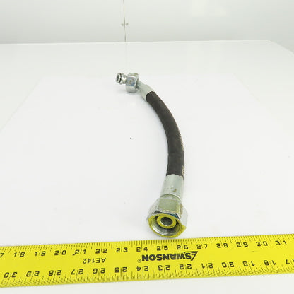 Hansa-Flex HD120 3/4" (-12) Hydraulic Hose Assy 1-1/16"-12 O-Ring Boss 20" OAL