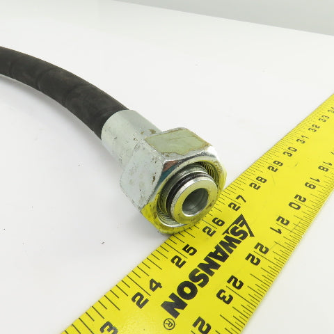 Hansa-Flex HD120 3/4" (-12) Hydraulic Hose Assy 1-1/16"-12 O-Ring Boss 20" OAL