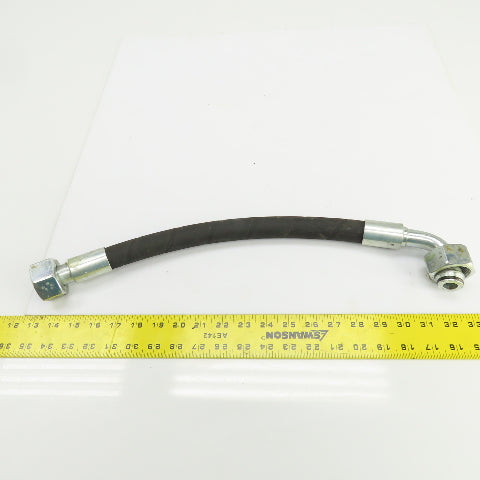 Hansa-Flex HD120 3/4" (-12) Hydraulic Hose Assy 1-1/16"-12 O-Ring Boss 20" OAL