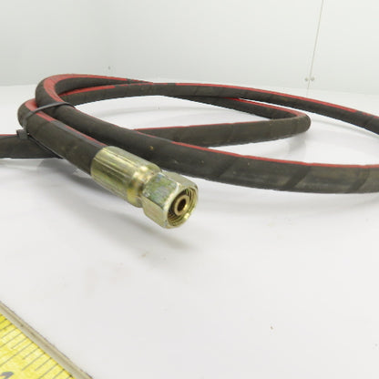 MatchMate GH793-6 3/8" (-10) Hydraulic Hose Assy 9/16"-18 O-Ring Boss 93" OAL