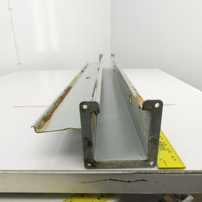 Hoffman 4" x 4" x 48" L Wire Way Auxiliary Gutter Trough Hinged Top