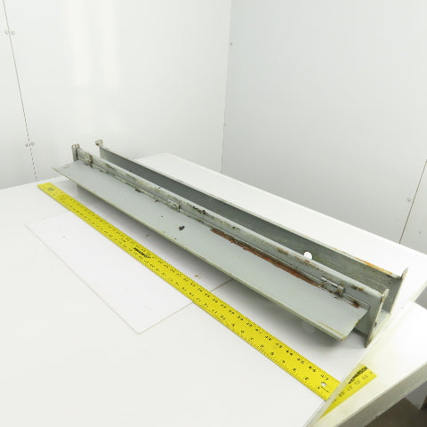 Hoffman 4" x 4" x 48" L Wire Way Auxiliary Gutter Trough Hinged Top