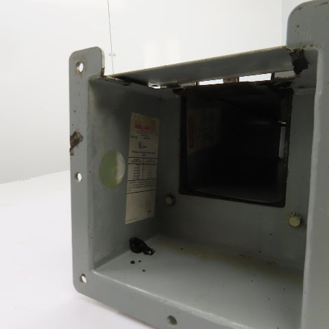 Hoffman 4" x 4" x 36" L Wire Way Auxiliary Gutter Trough Hinged Top W/90° Elbow