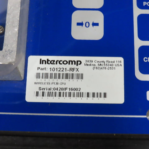 Intercomp 091012 120,000Lbs MAX Drive On Freight Axle Scale W/ Indicator CPU
