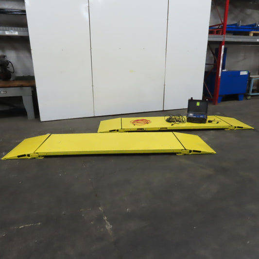 Intercomp 091012 120,000Lbs MAX Drive On Freight Axle Scale W/ Indicator CPU