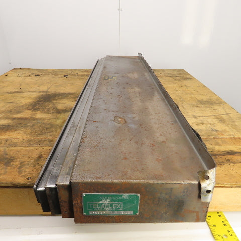 A & A Mfg. M22187 Teleflex 52" W Steel Telescopic Way Cover 34" Long Extended