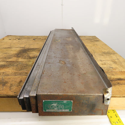 A & A Mfg. M22187 Teleflex 52" W Steel Telescopic Way Cover 34" Long Extended