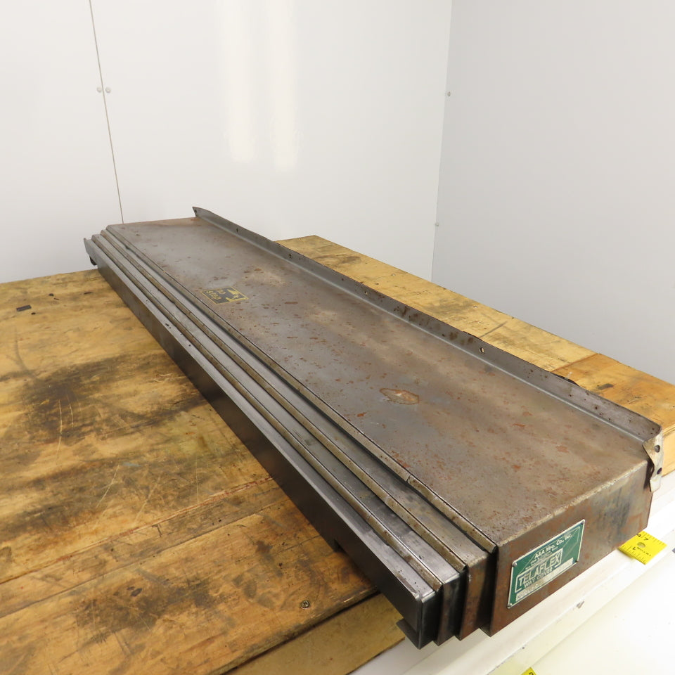 A & A Mfg. M22187 Teleflex 52" W Steel Telescopic Way Cover 34" Long Extended