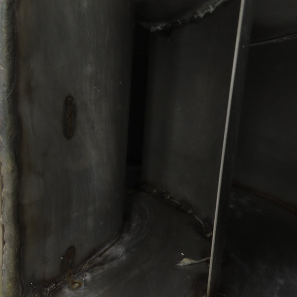 Insulated Double Wall Rectangular HVAC Offset 90° Elbow 45" OAL 12" x 12" Flange