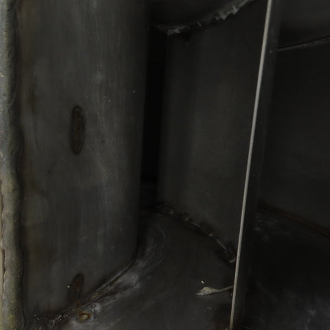 Insulated Double Wall Rectangular HVAC Offset 90° Elbow 45" OAL 12" x 12" Flange