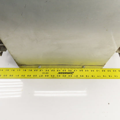 Insulated Double Wall Rectangular HVAC Coupling 21-1/4" OAL 12" x 12" Flange