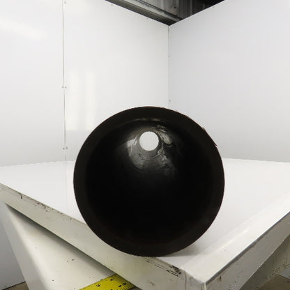 8" OD x 72" L Shot Peen Sand Blast Abrasion Resistant Duct 6-1/2" ID 5/8" Wall