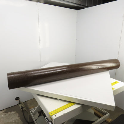 8" OD x 72" L Shot Peen Sand Blast Abrasion Resistant Duct 6-1/2" ID 5/8" Wall